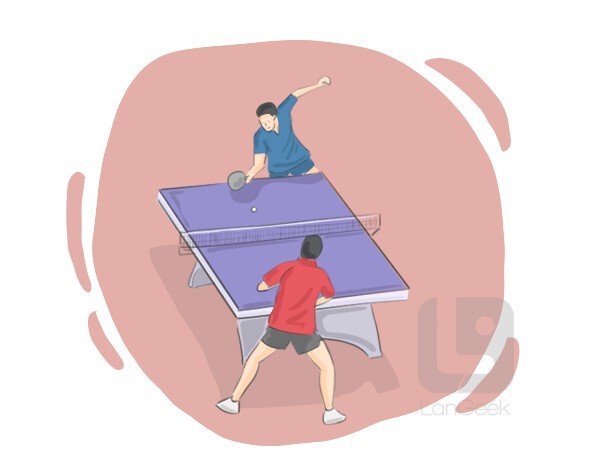 table tennis definition and meaning