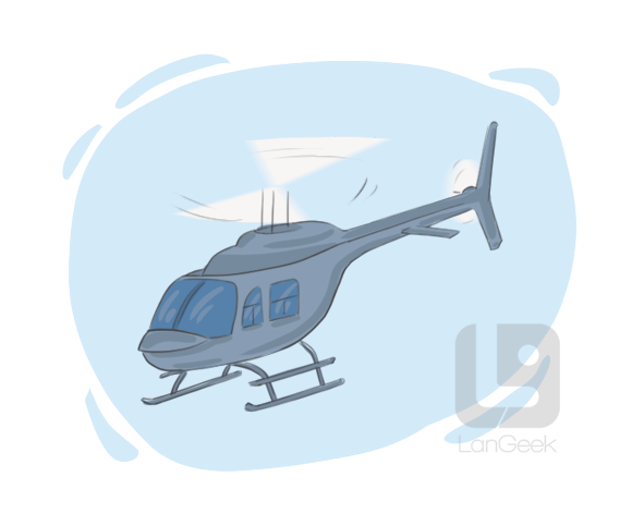 helicopter definition and meaning