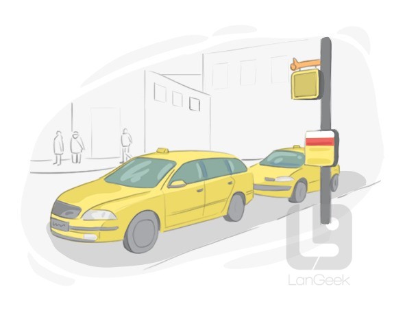 taxi rank definition and meaning