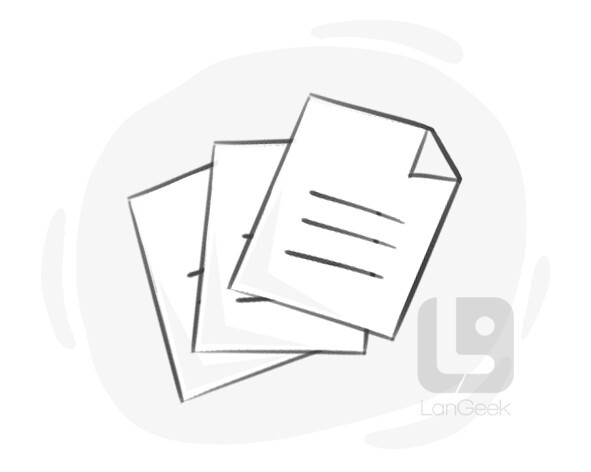 Definition Meaning Of File LanGeek