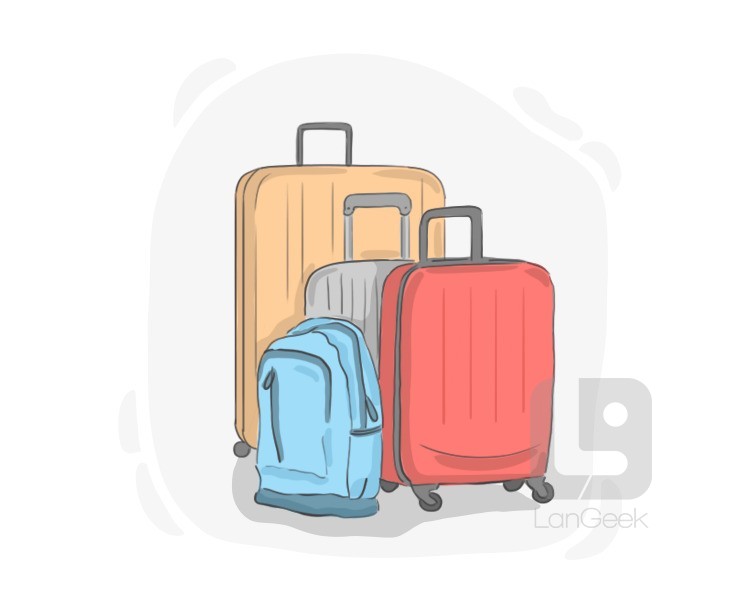 luggage definition and meaning