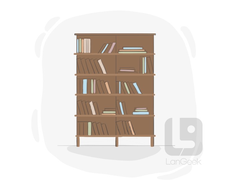 Definition & Meaning of "Bookshelf" LanGeek