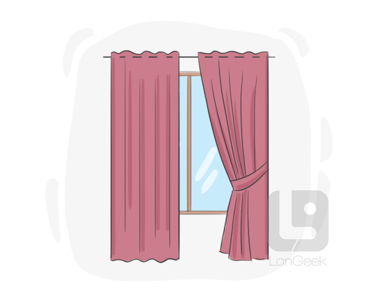 Definition Meaning Of Curtain Langeek