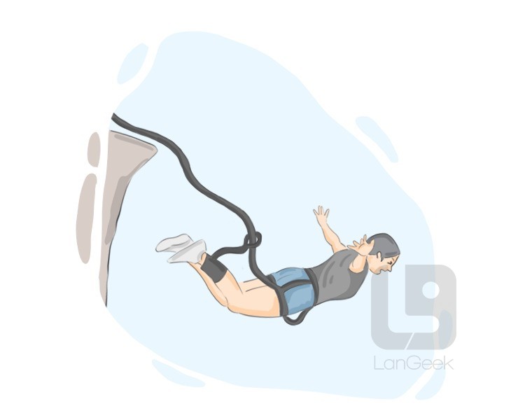 bungee jumping definition and meaning