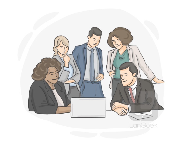 Staff definition meaning langeek