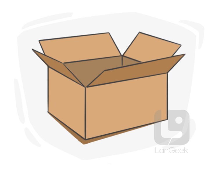 Box Meaning In English