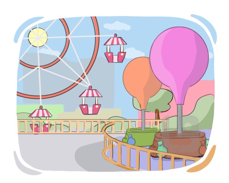 amusement park definition and meaning