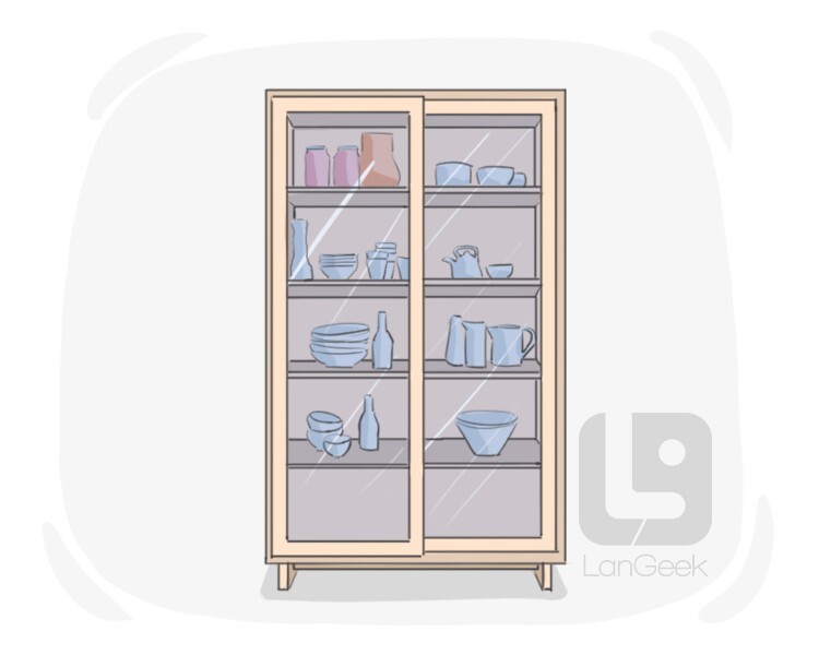 china cabinet definition and meaning