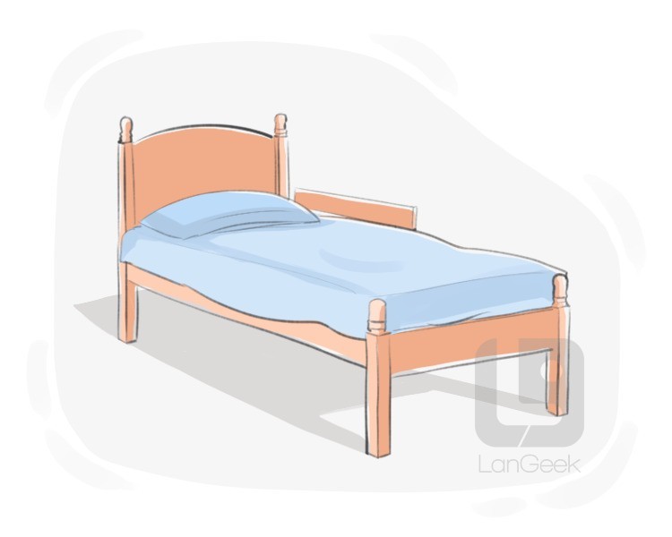 single bed definition and meaning