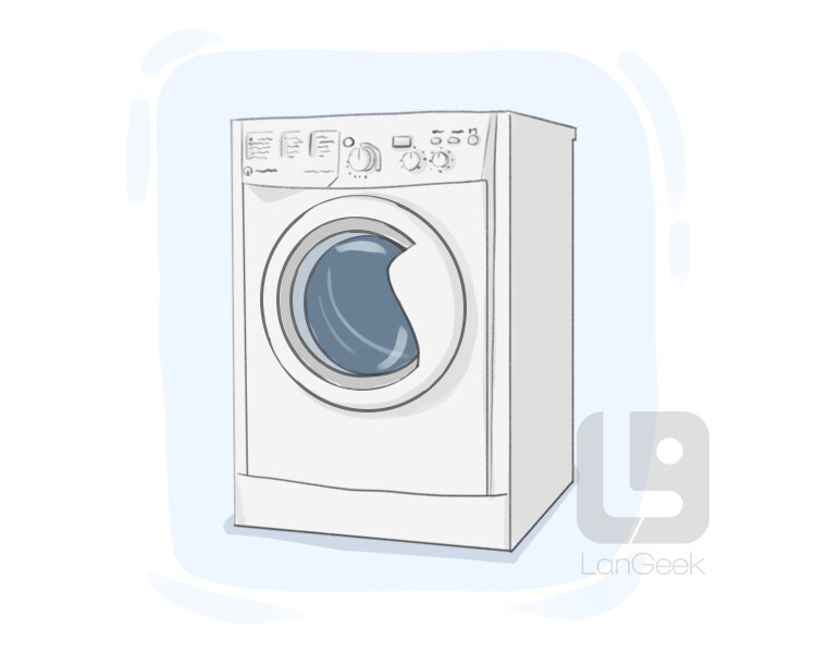 washing machine drawing