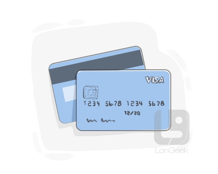 credit card definition and meaning