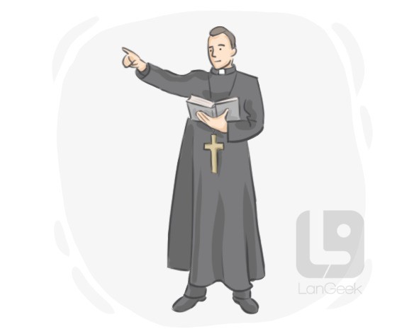 clergyman definition and meaning