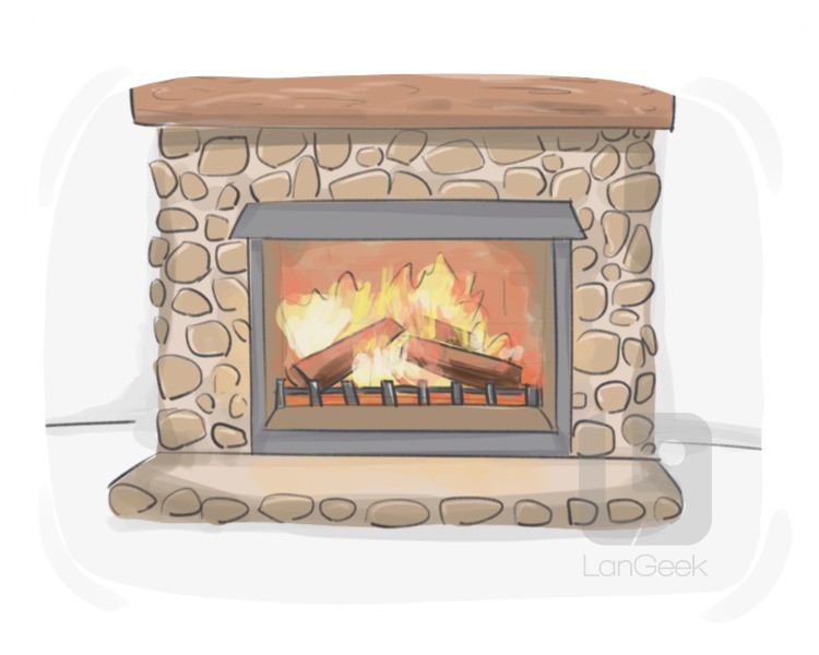 fireplace definition and meaning
