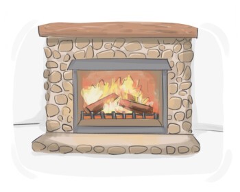 fireplace