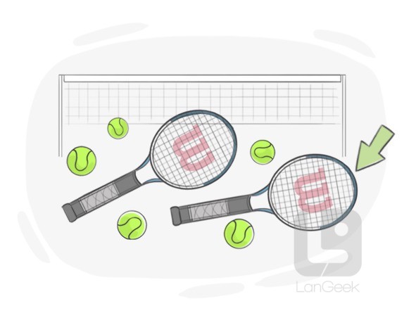 racquet definition and meaning