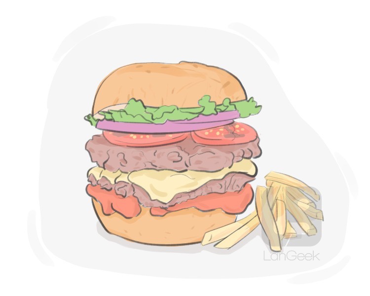 burger definition and meaning