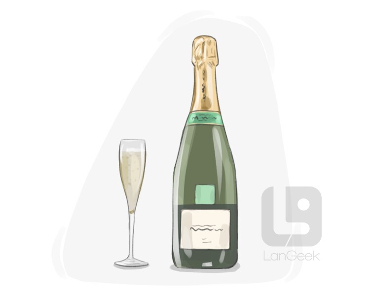 champagne flute definition and meaning