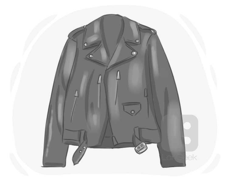 leather jacket definition and meaning