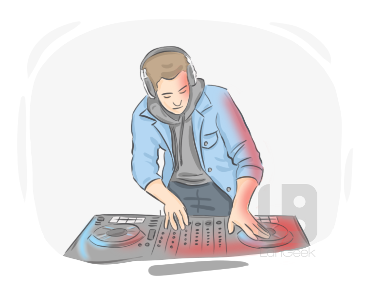 disk jockey definition and meaning