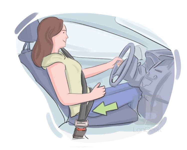 seat belt definition and meaning