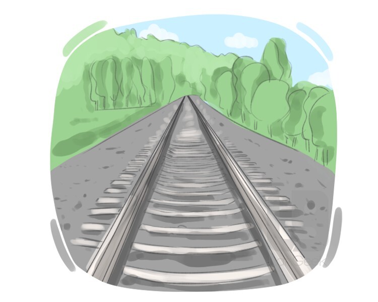 railway definition and meaning