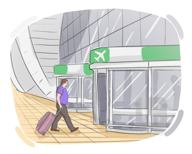 Definition Meaning Of Departure LanGeek