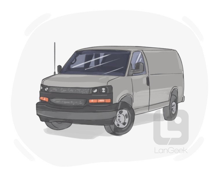 cargo van definition and meaning