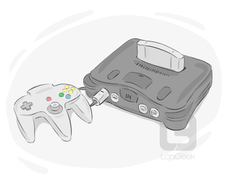 Definition Meaning Of Video Game Console LanGeek