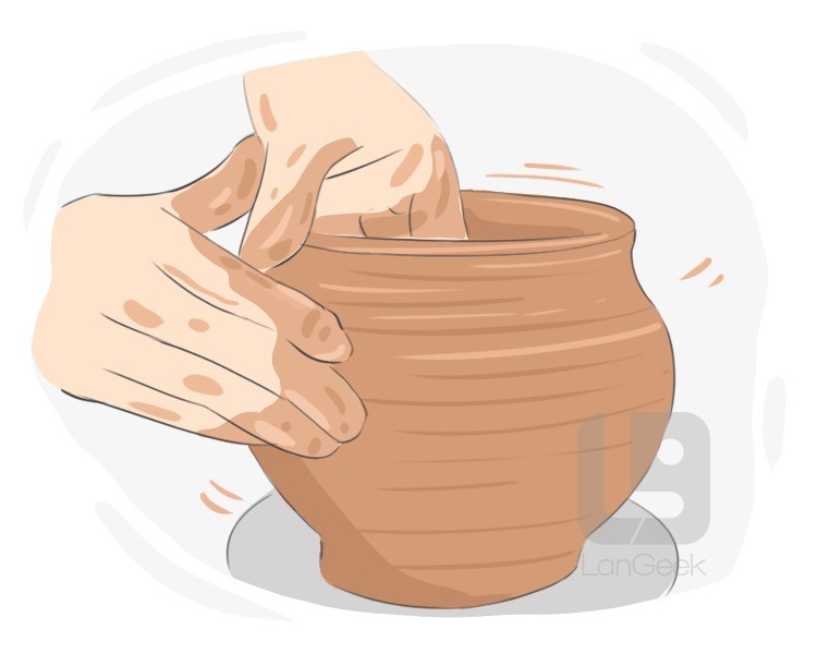 pottery definition and meaning