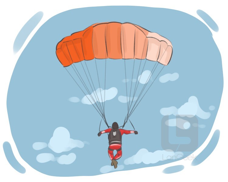 Definition & Meaning of "Parachute" LanGeek