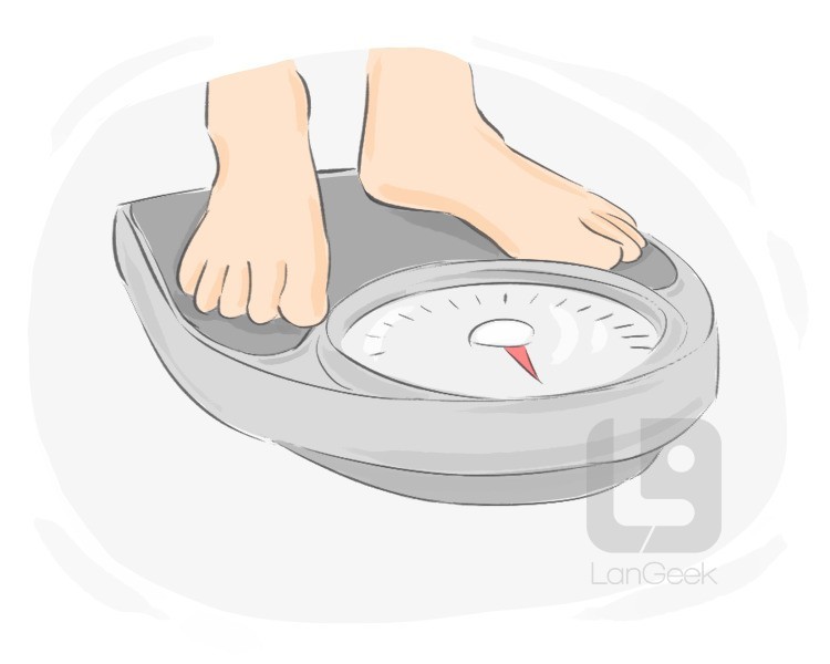 to weigh definition and meaning