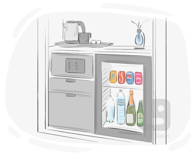 minibar definition and meaning