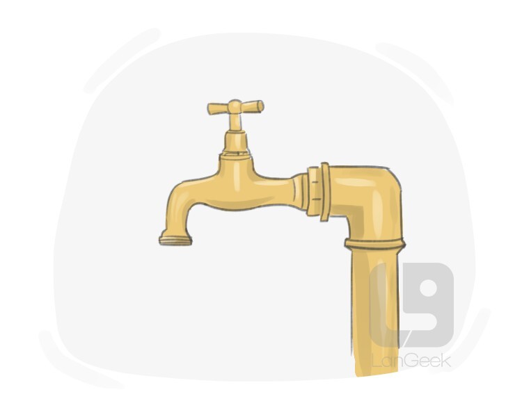 water tap definition and meaning