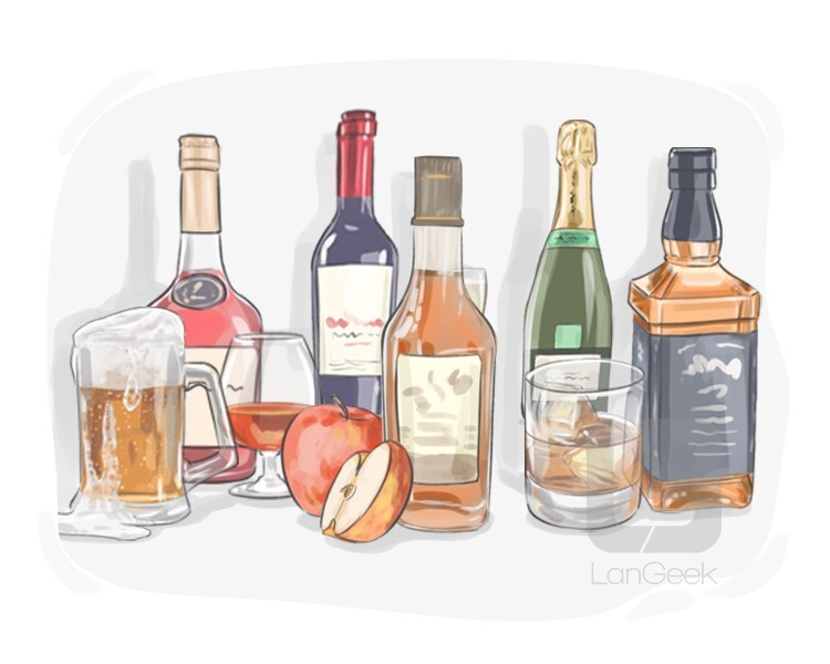 hard liquor definition and meaning