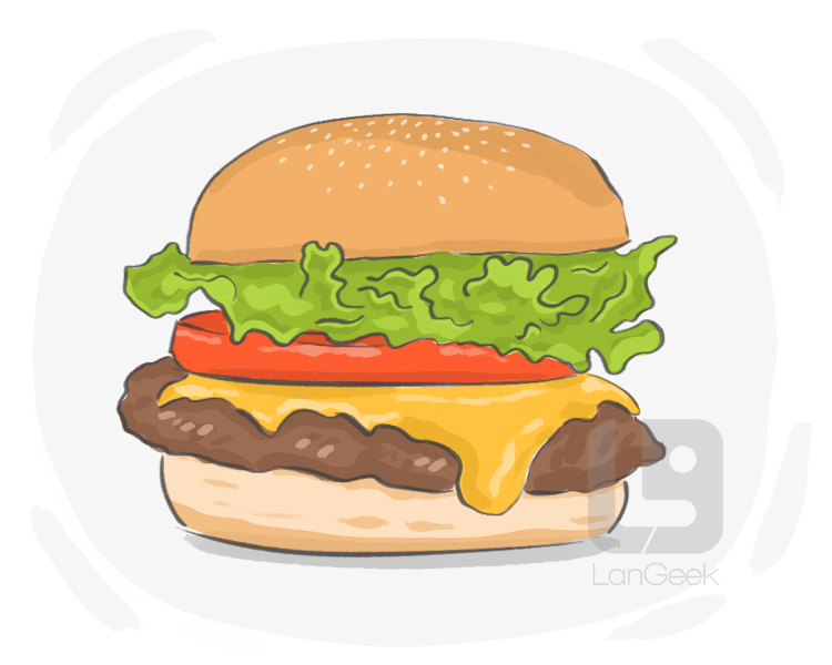 cheeseburger definition and meaning