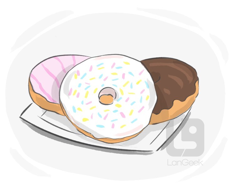 donut definition and meaning