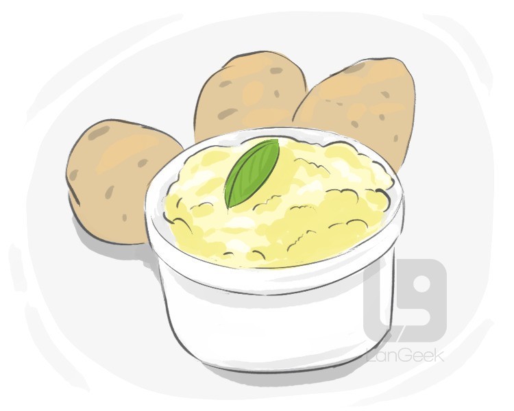 mashed potato definition and meaning