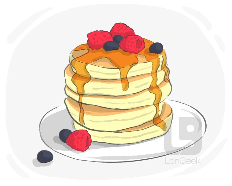 la traduzione della parola "Pancake" | LanGeek