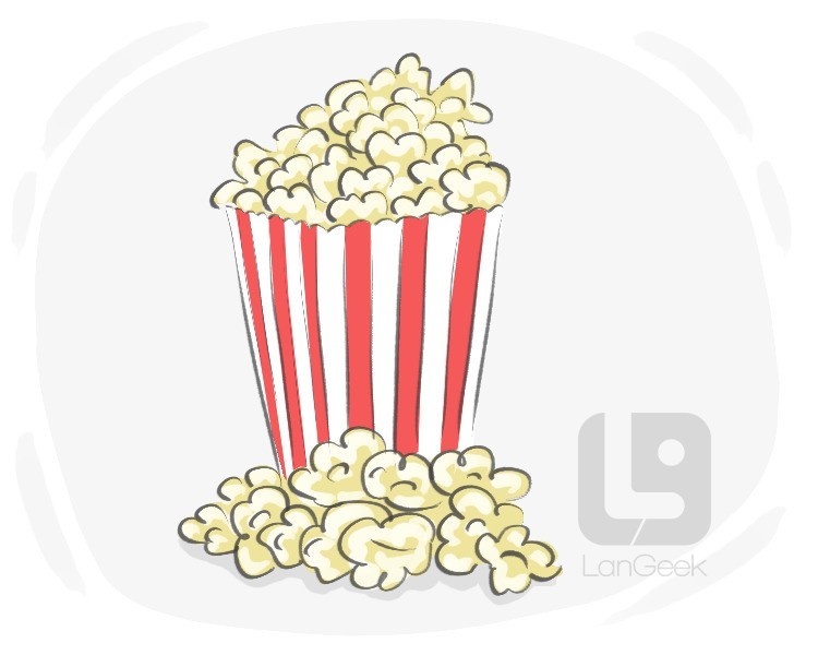 popcorn definition and meaning