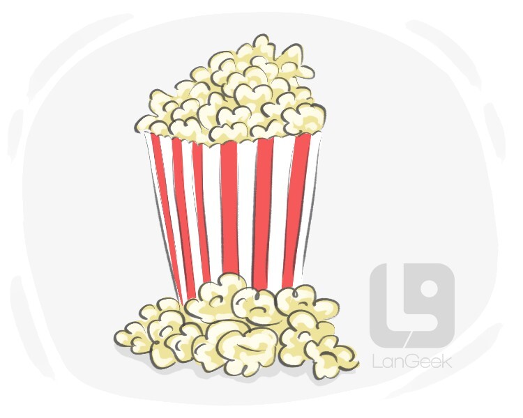 Definition & Meaning of "Popcorn" LanGeek
