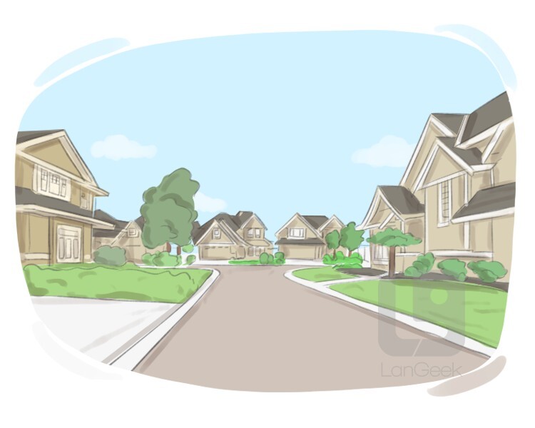 suburb clipart