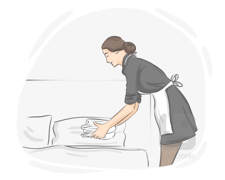 cleaning lady definition and meaning