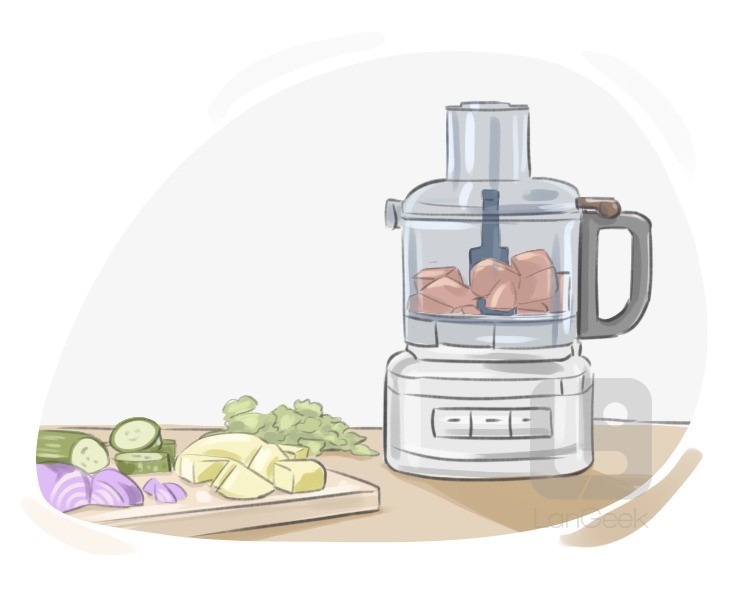 food processor definition and meaning