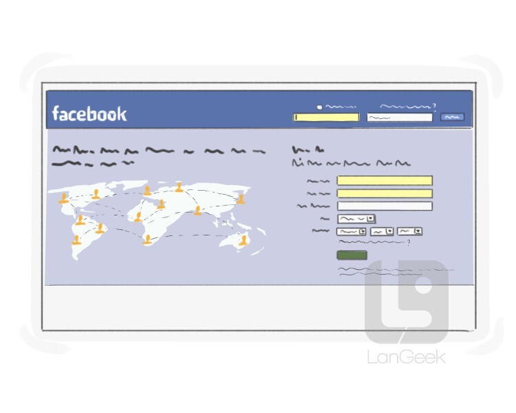 Facebook definition and meaning