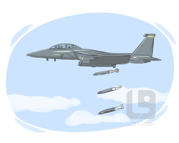 bombardment definition and meaning