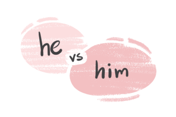 "He" vs. "Him" in the English Grammar