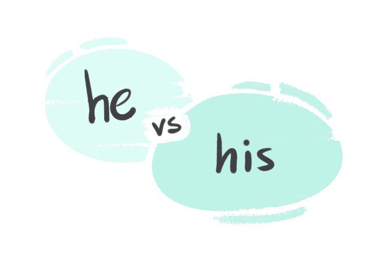 He vs. His in the English Grammar