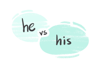 "He" vs. "His" in the English Grammar