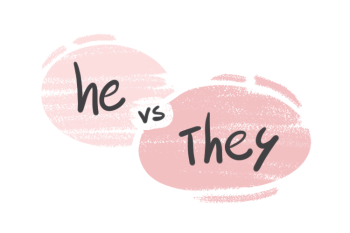 "He" vs. "They" in the English Grammar