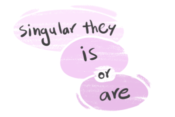 "Singular They": Is or Are